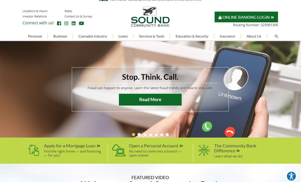 Sound Community Bank – soundcb.com
