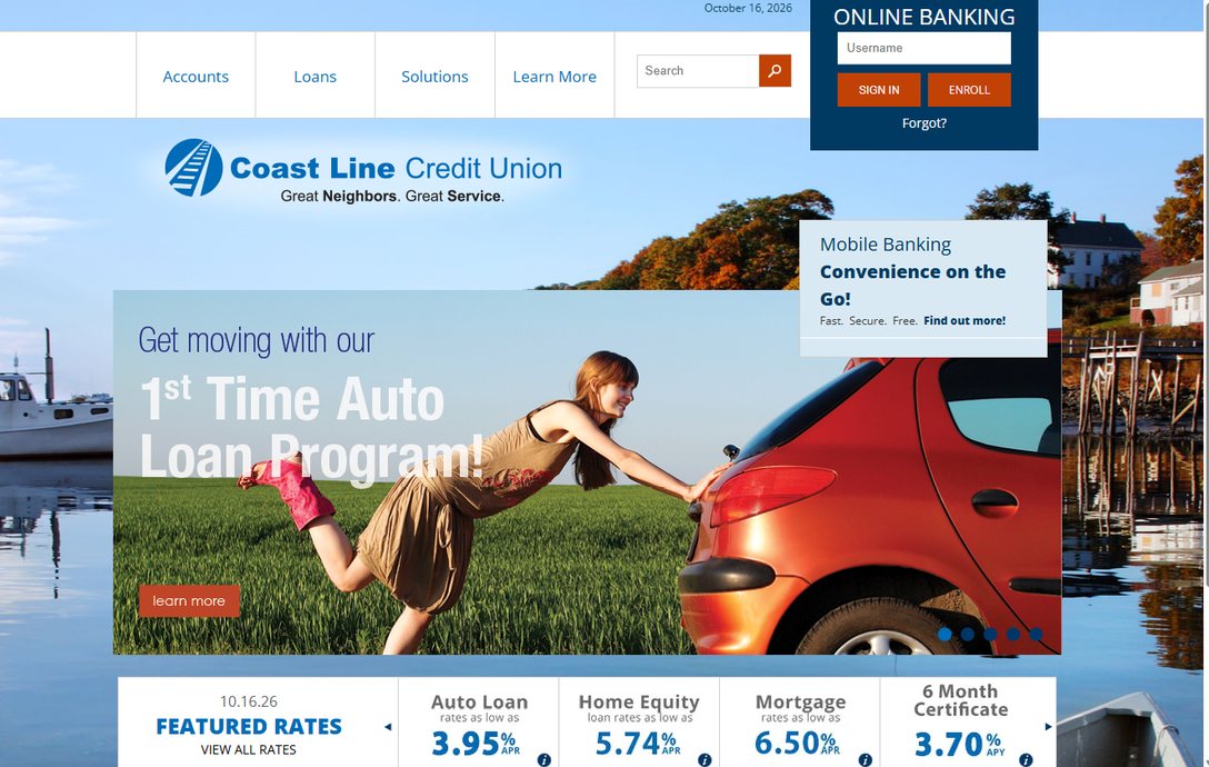Coastline Credit Union – coastlinecu.com